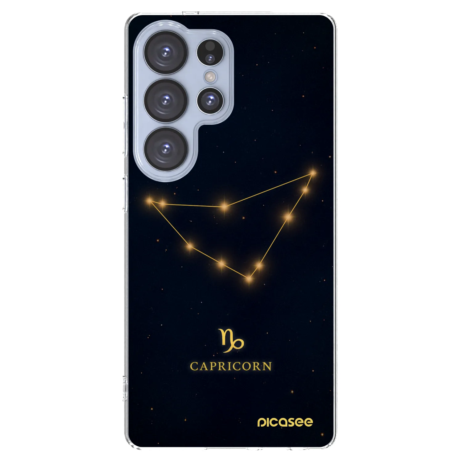 Picasee διαφανής θήκη σιλικόνης Samsung Galaxy S25 Ultra 5G - CAPRICORN