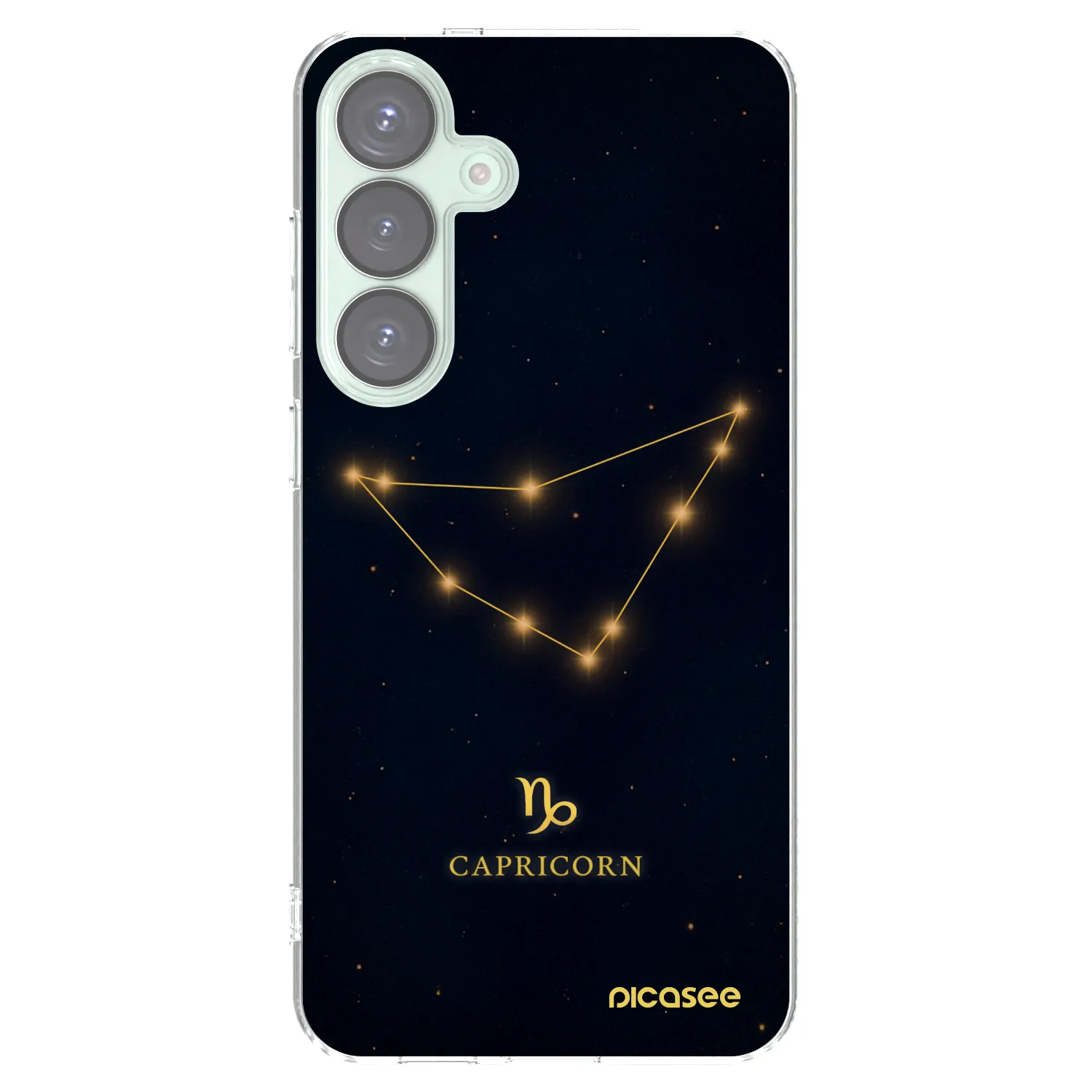 Picasee διαφανής θήκη σιλικόνης Samsung Galaxy S25+ 5G - CAPRICORN