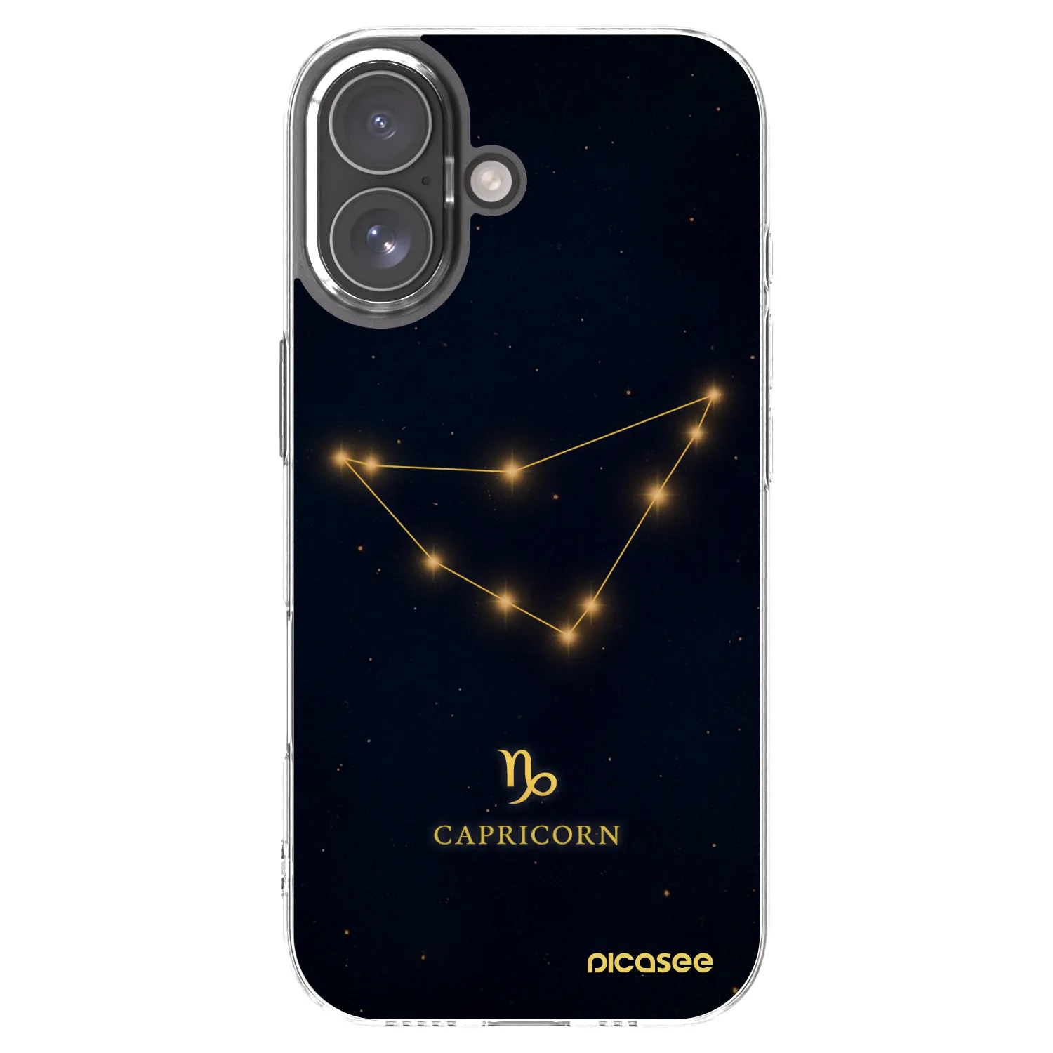 Picasee διαφανής θήκη σιλικόνης Apple iPhone 17 - CAPRICORN