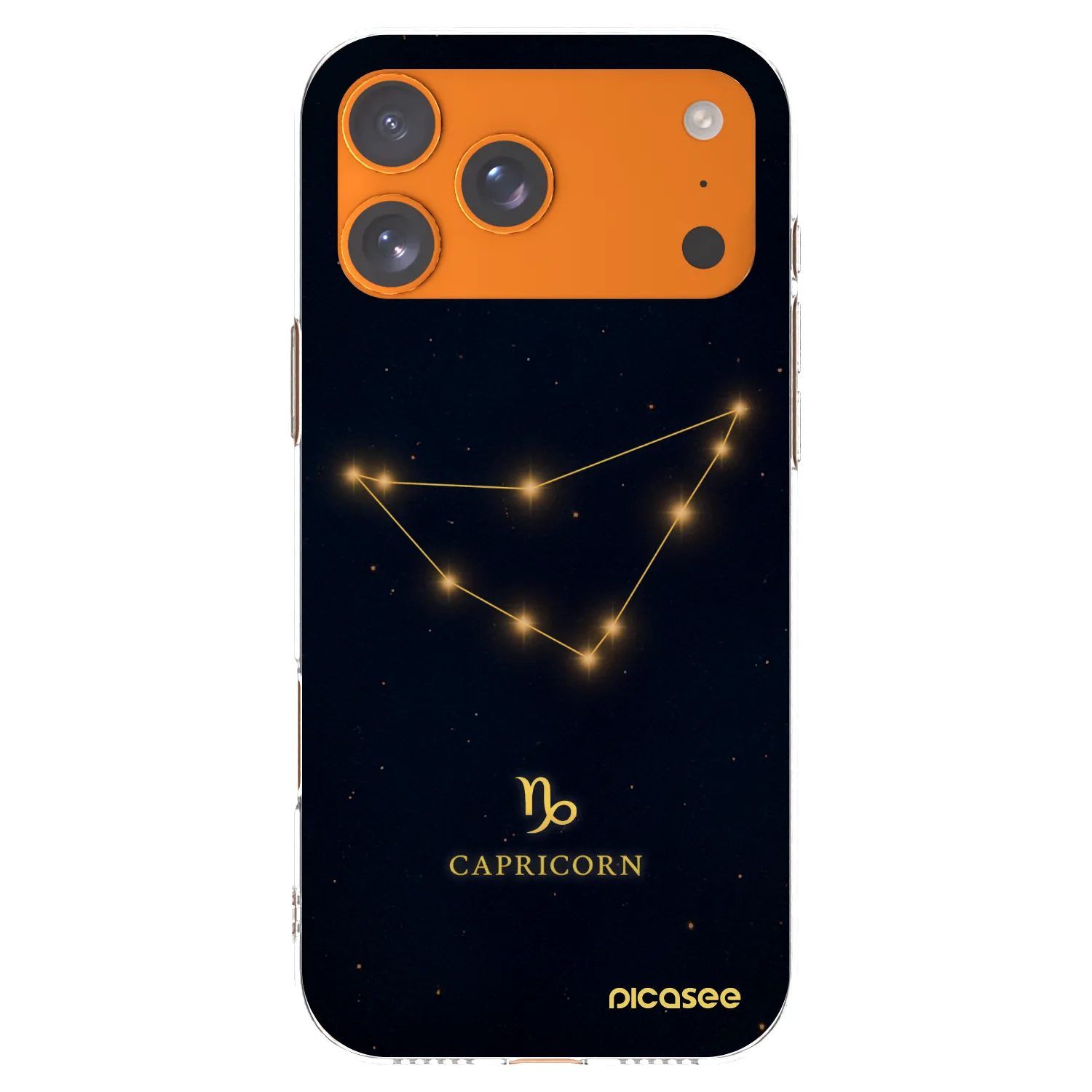 Picasee διαφανής θήκη σιλικόνης Apple iPhone 17 Pro Max - CAPRICORN