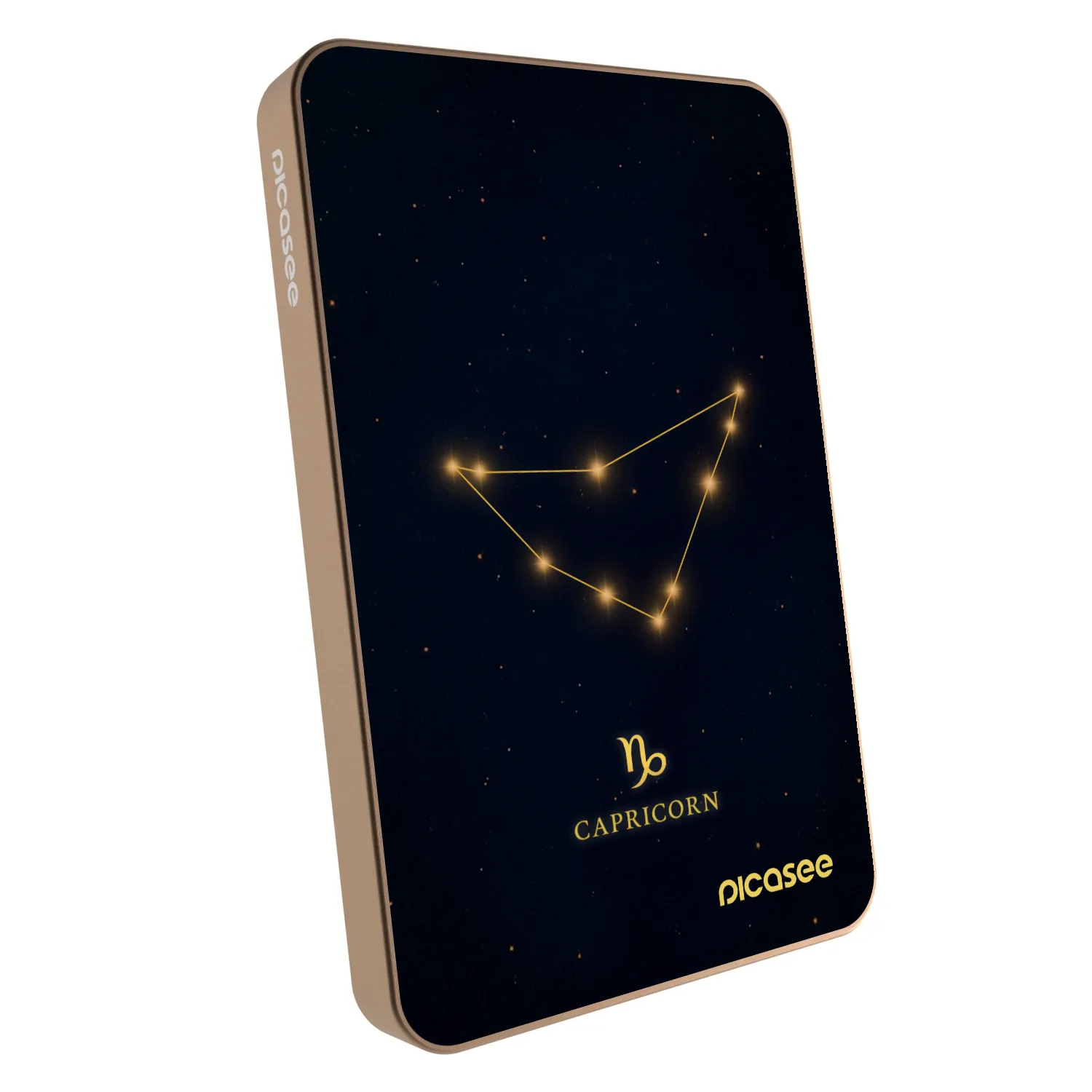 Picasee Powerbank με MagSafe 5 000 mAh Χρυσαφένιος - CAPRICORN