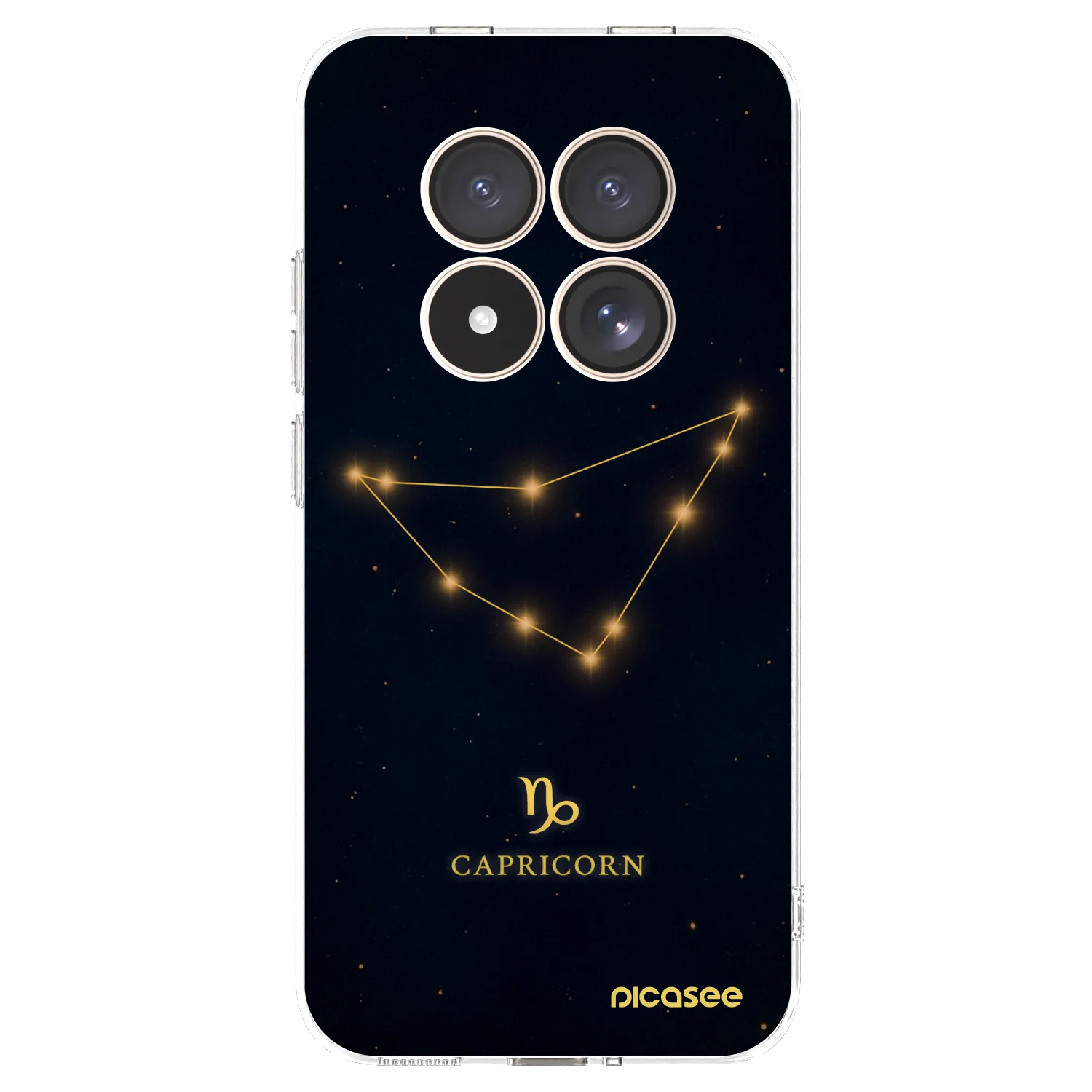 Picasee διαφανής θήκη σιλικόνης Xiaomi Redmi Note 15 Pro 4G - CAPRICORN