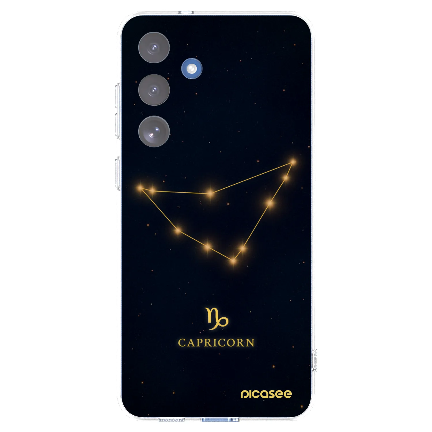 Picasee διαφανής θήκη σιλικόνης Samsung Galaxy S25 FE 5G - CAPRICORN