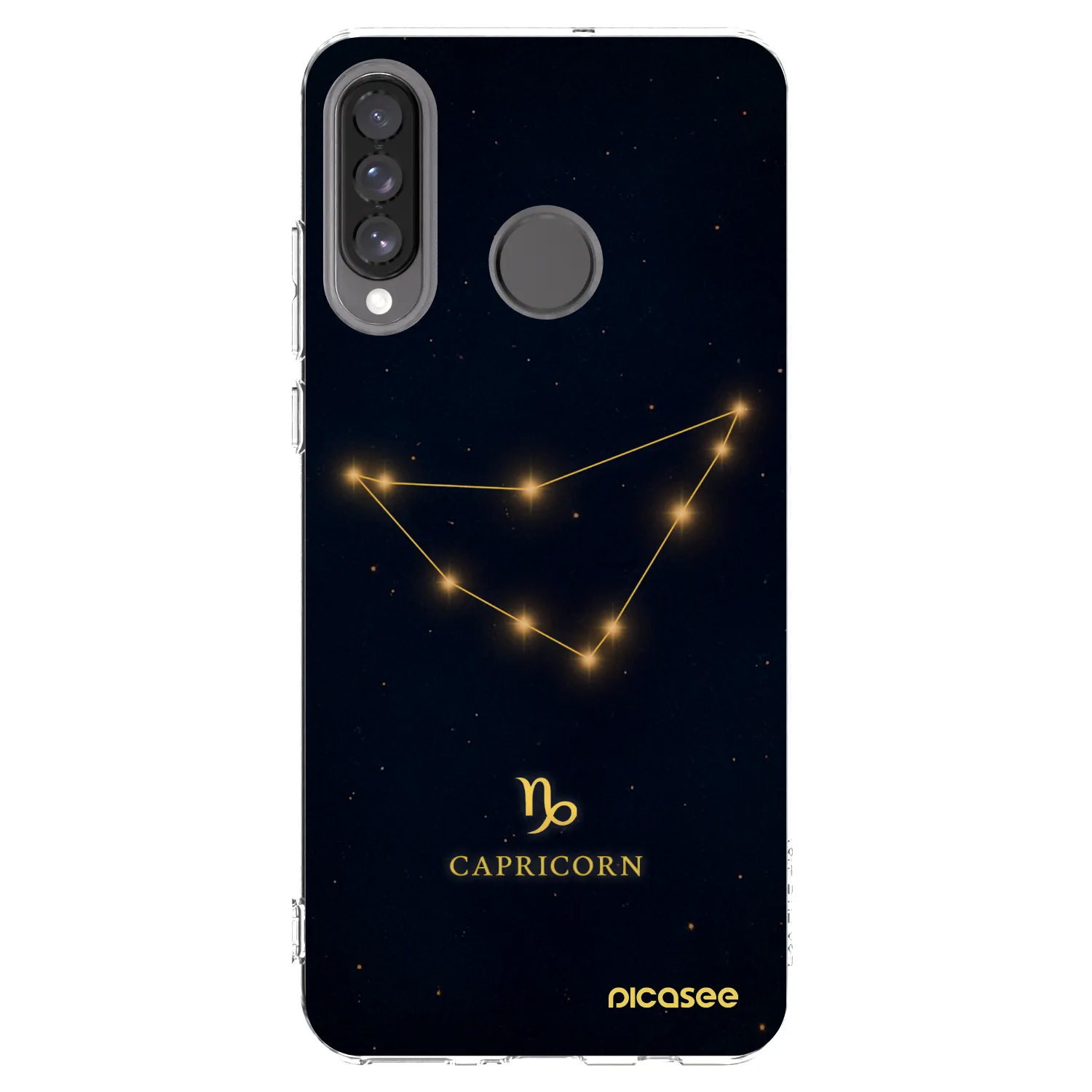 Picasee διαφανής θήκη σιλικόνης Huawei P30 Lite - CAPRICORN