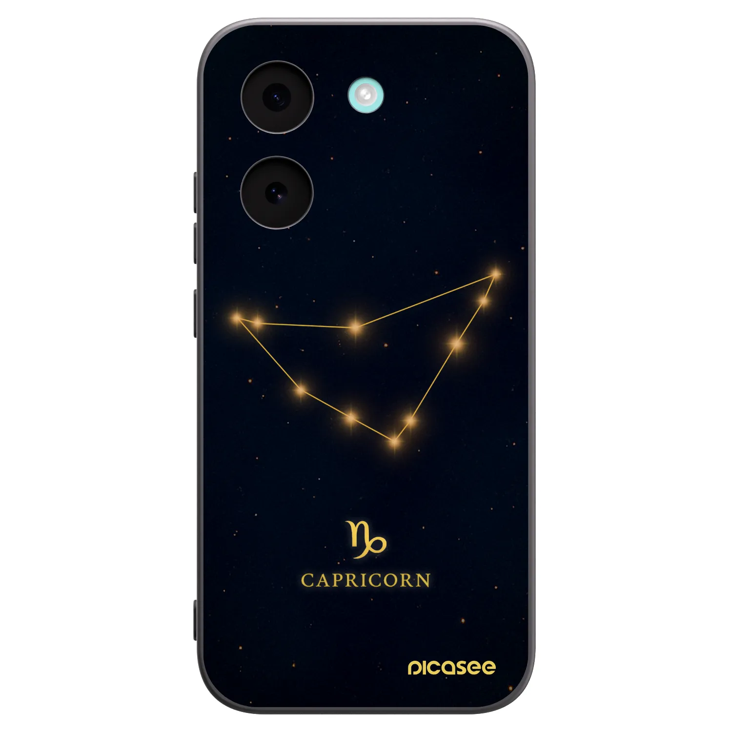 Picasee Μαύρη θήκη σιλικόνης για Xiaomi Poco X8 Pro - CAPRICORN