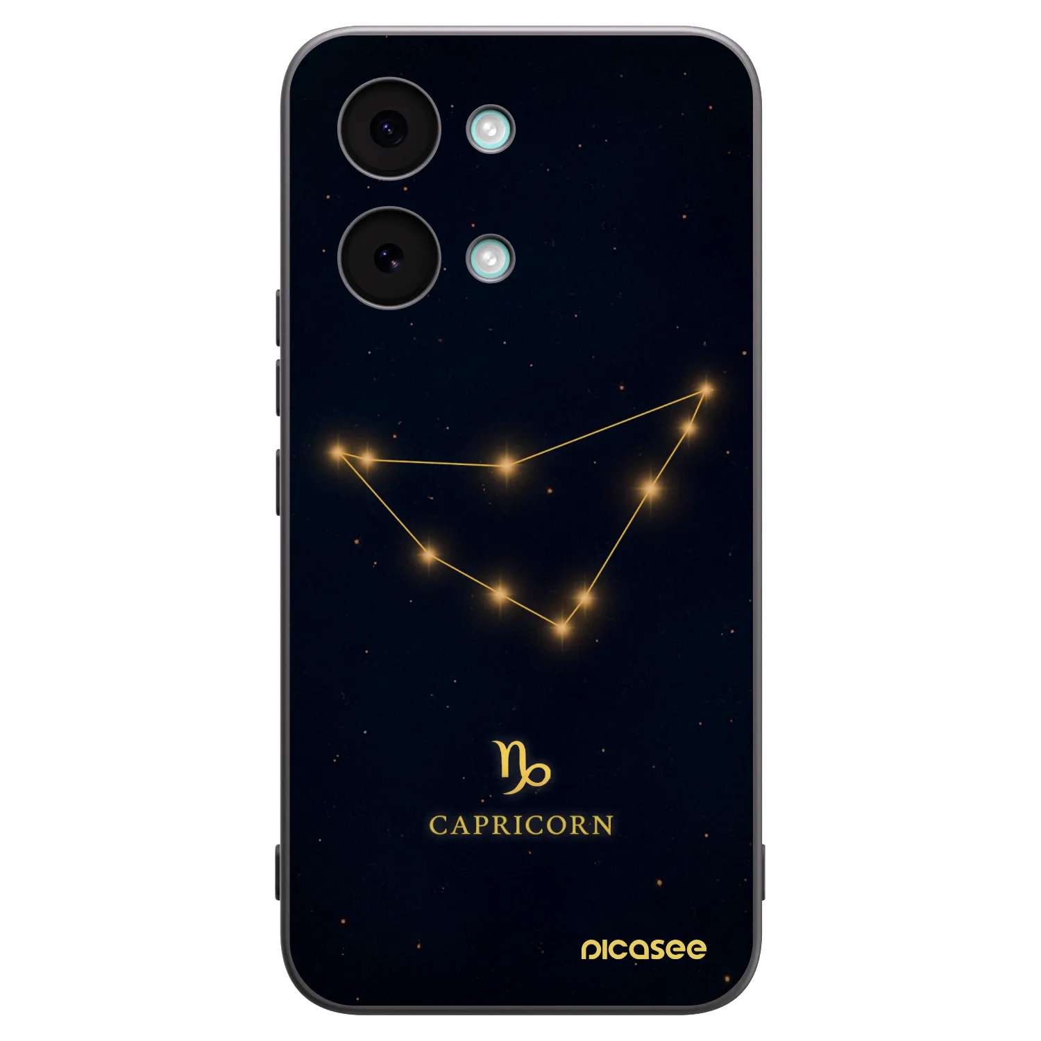 Picasee Μαύρη θήκη σιλικόνης για Xiaomi Poco X8 Pro Max - CAPRICORN