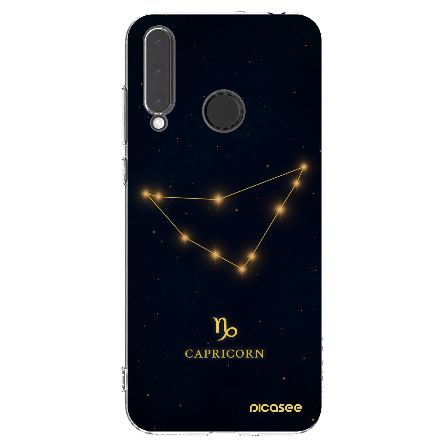 Picasee διαφανής θήκη σιλικόνης Honor 20 Lite - CAPRICORN