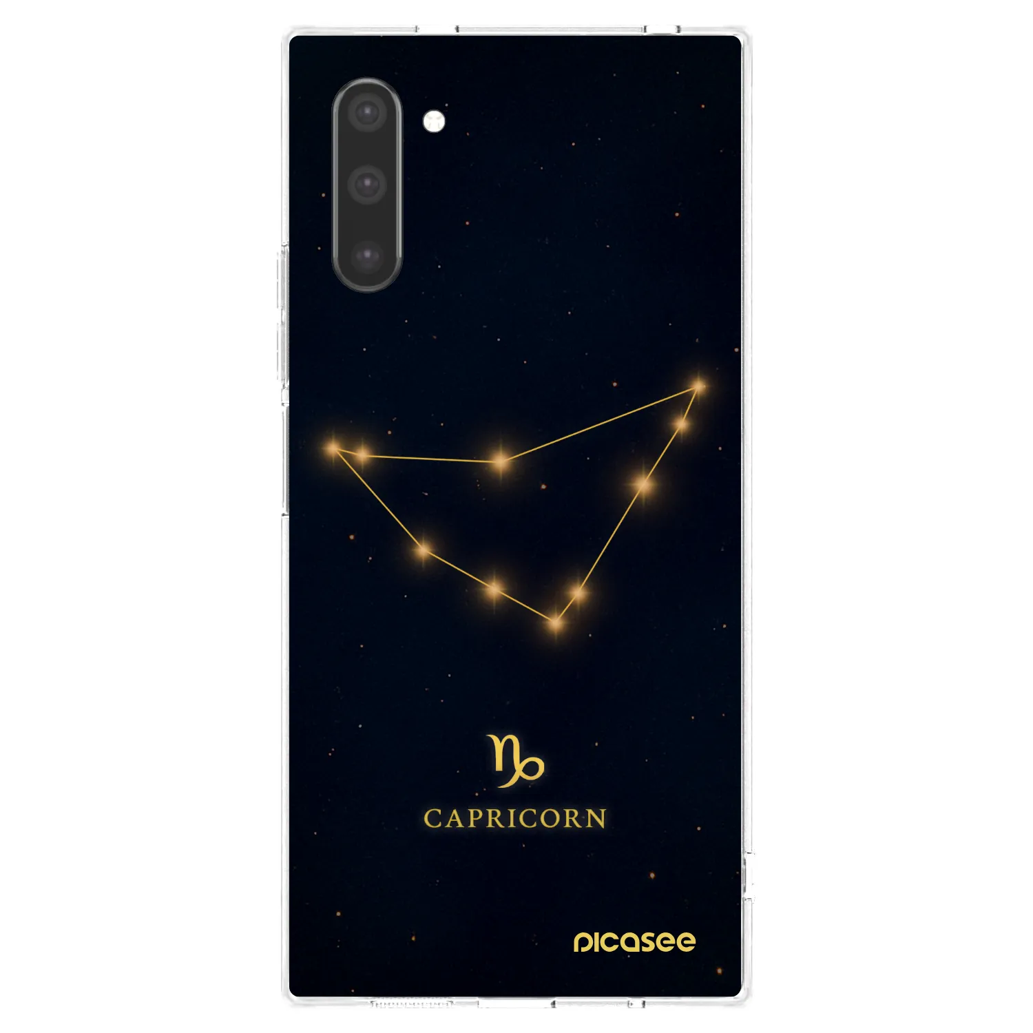 Picasee διαφανής θήκη σιλικόνης Samsung Galaxy Note 10 N970F - CAPRICORN