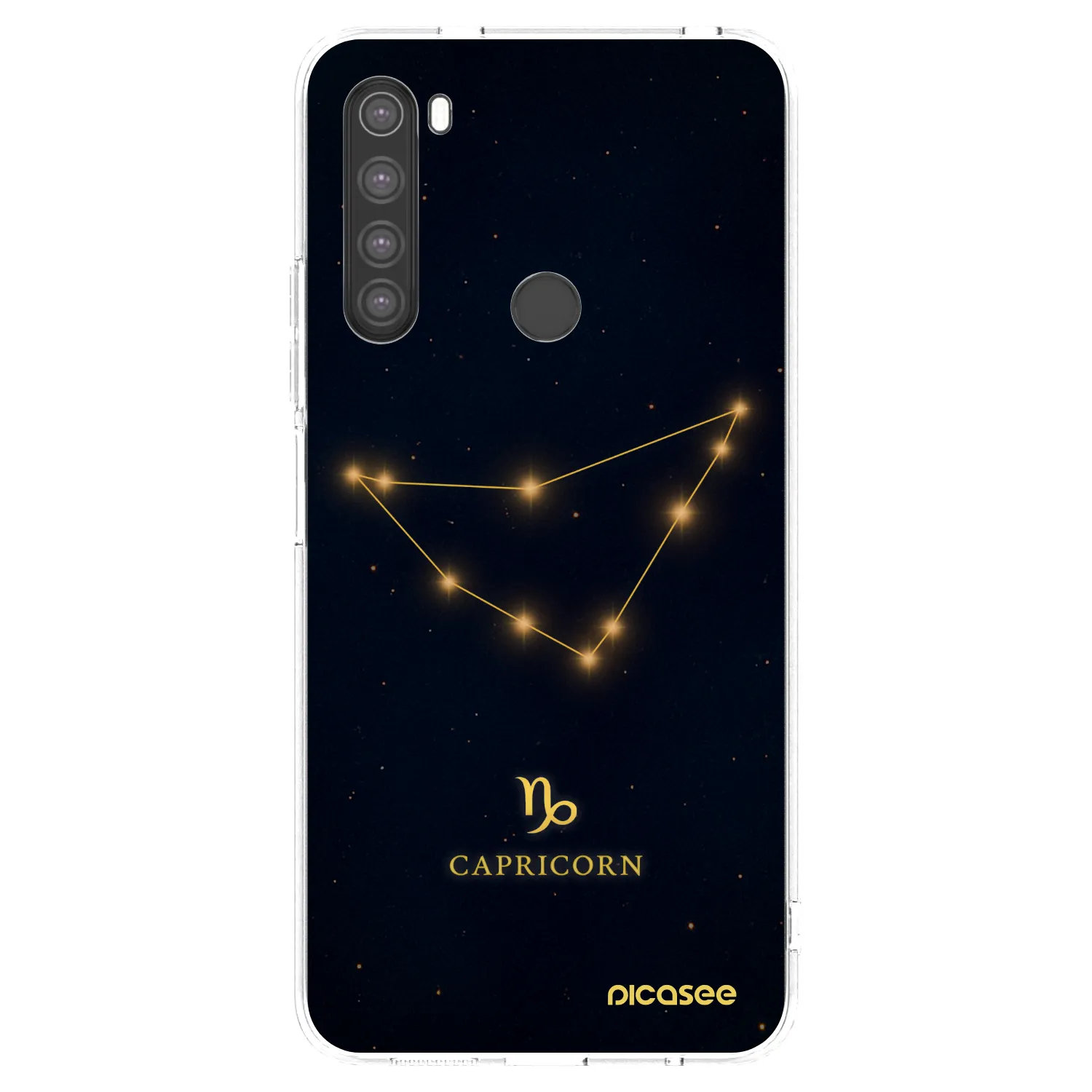 Picasee διαφανής θήκη σιλικόνης Xiaomi Redmi Note 8 - CAPRICORN