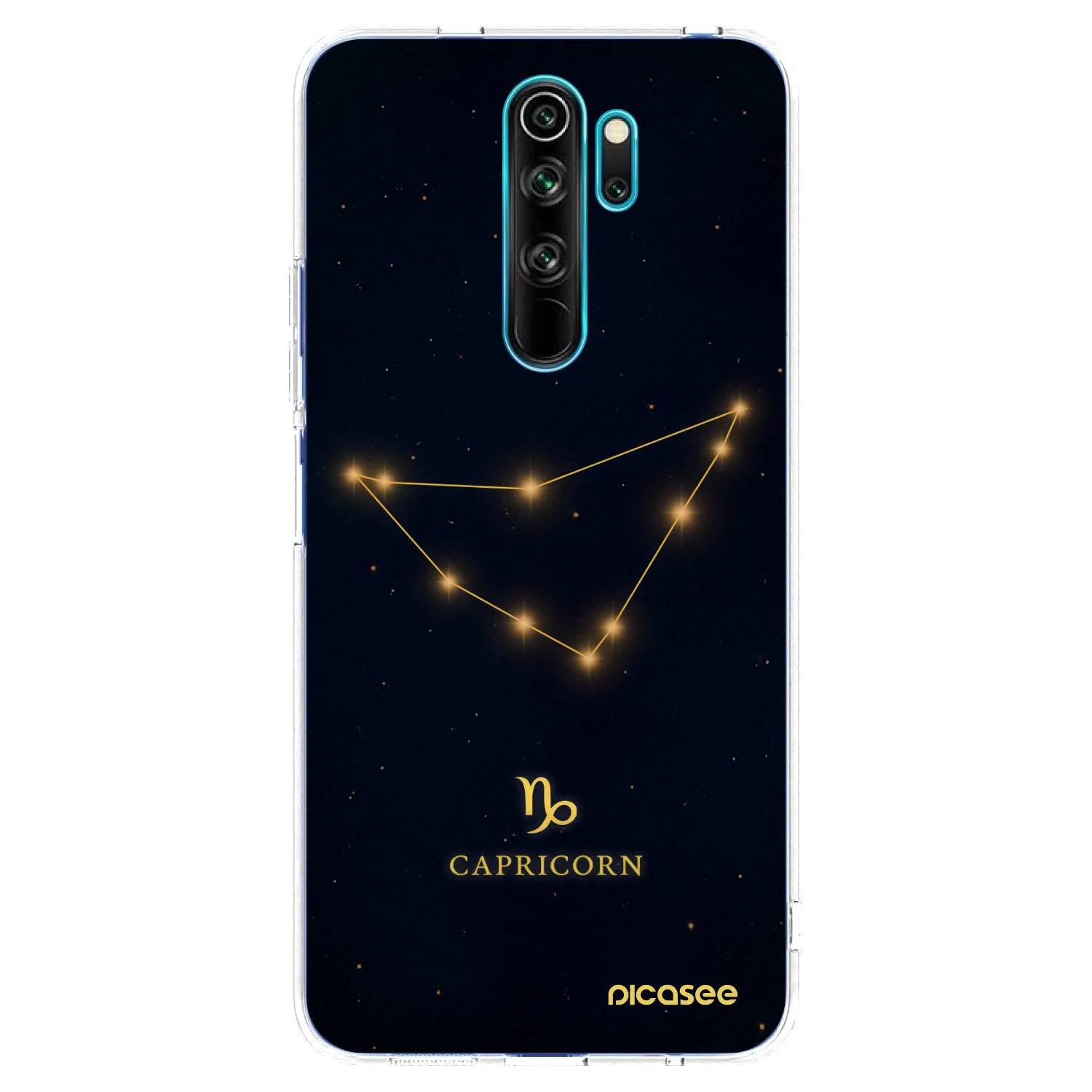 Picasee διαφανής θήκη σιλικόνης Xiaomi Redmi Note 8 Pro - CAPRICORN