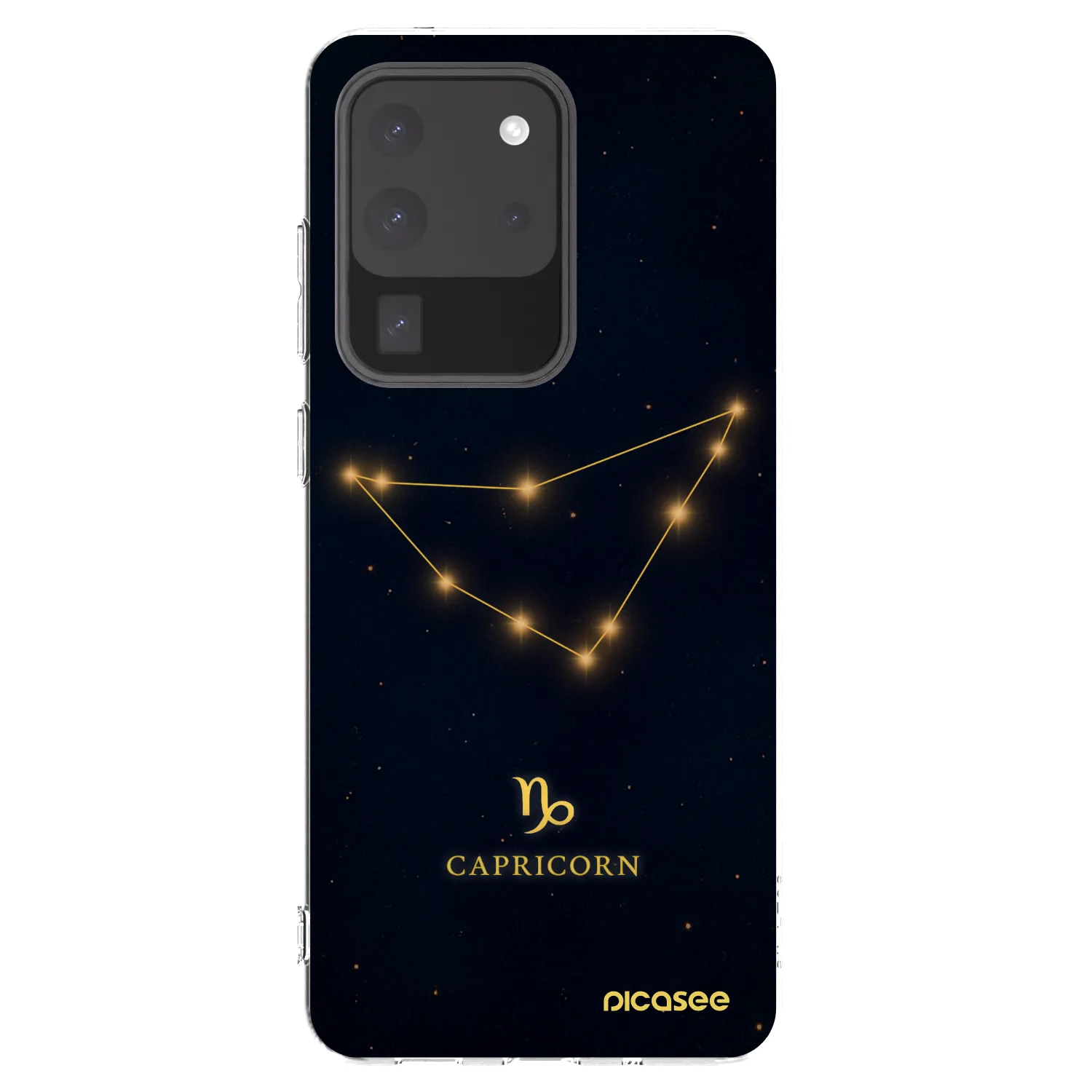 Picasee διαφανής θήκη σιλικόνης Samsung Galaxy S20 Ultra 5G G988F - CAPRICORN