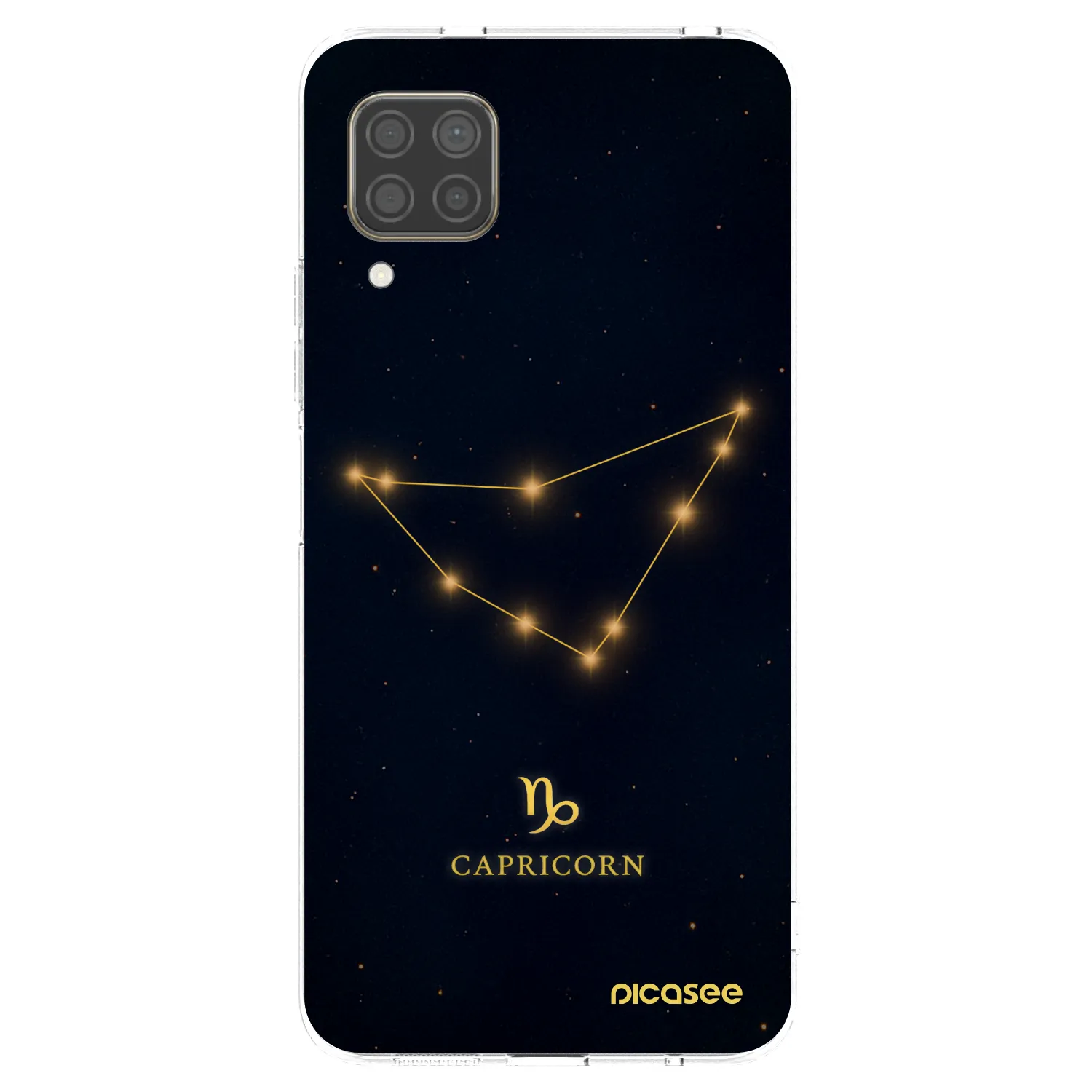Picasee διαφανής θήκη σιλικόνης Huawei P40 Lite - CAPRICORN