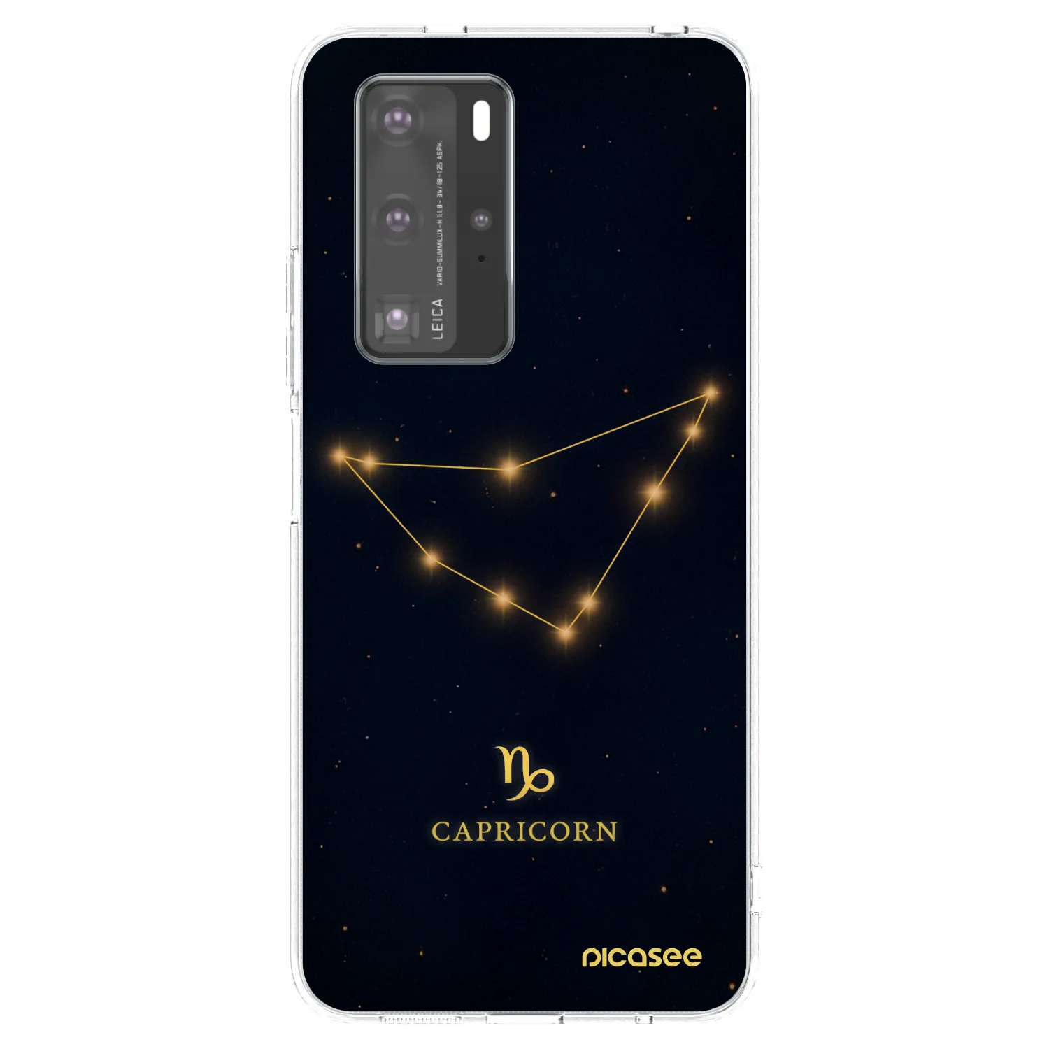 Picasee διαφανής θήκη σιλικόνης Huawei P40 Pro - CAPRICORN