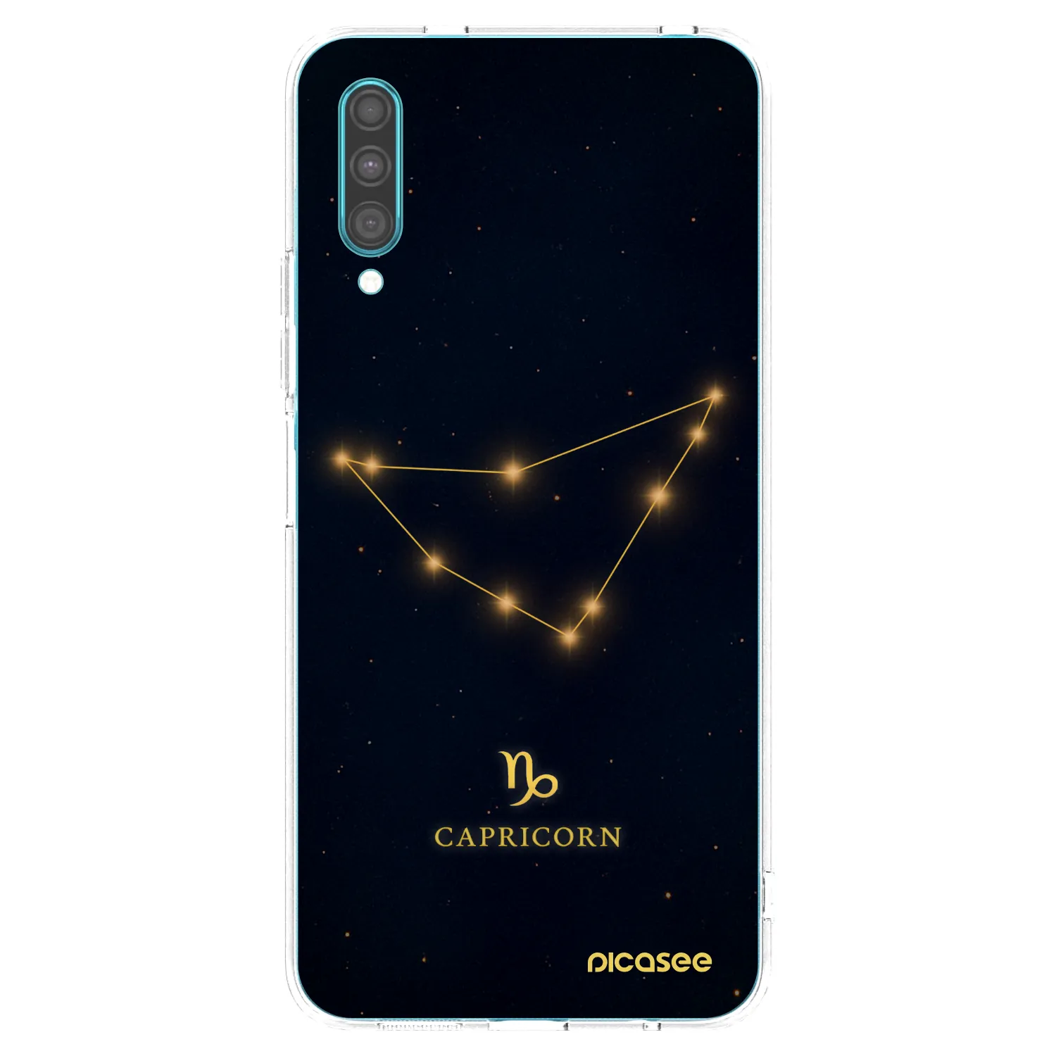 Picasee διαφανής θήκη σιλικόνης Samsung Galaxy A30s A307F - CAPRICORN