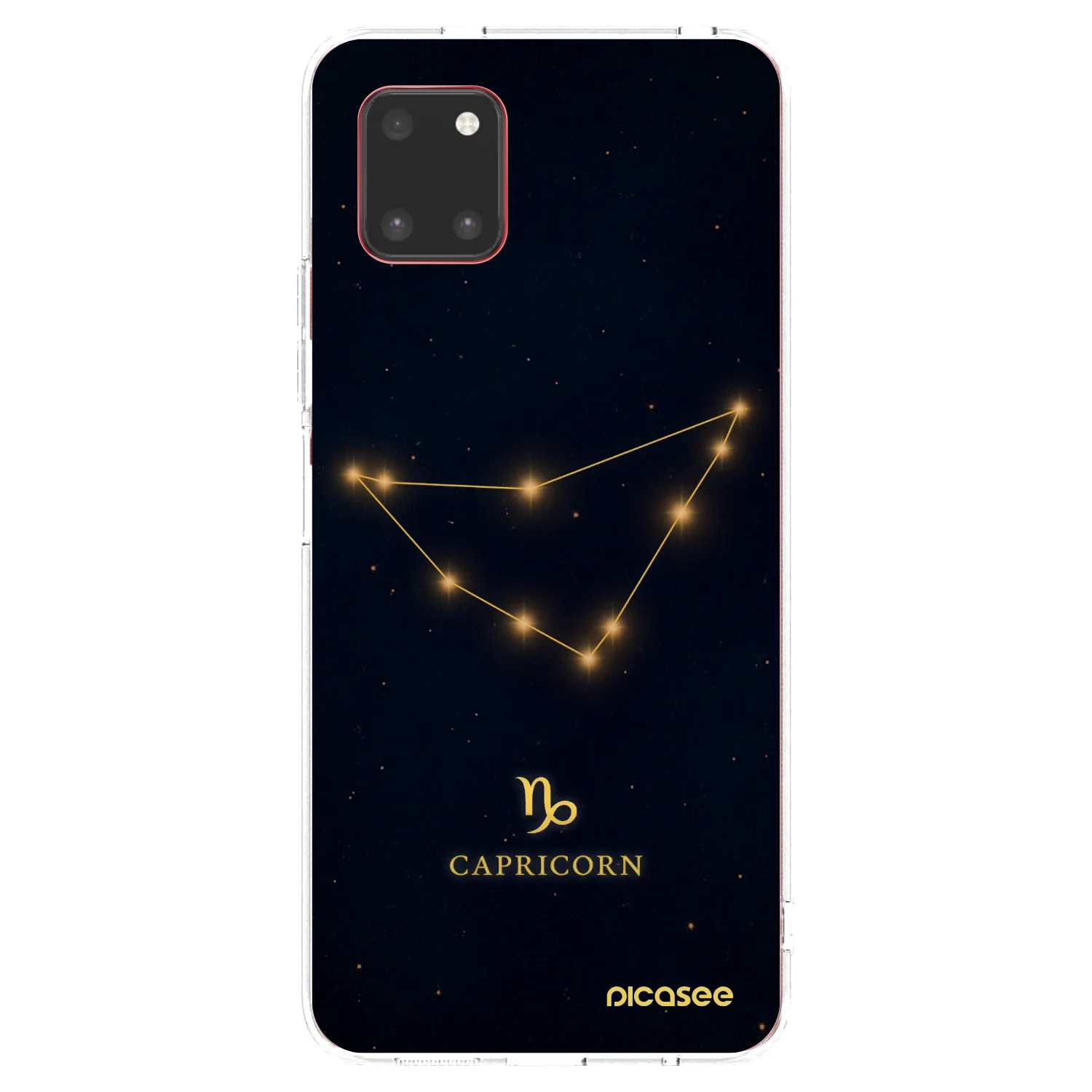 Picasee διαφανής θήκη σιλικόνης Samsung Galaxy Note 10 Lite N770F - CAPRICORN