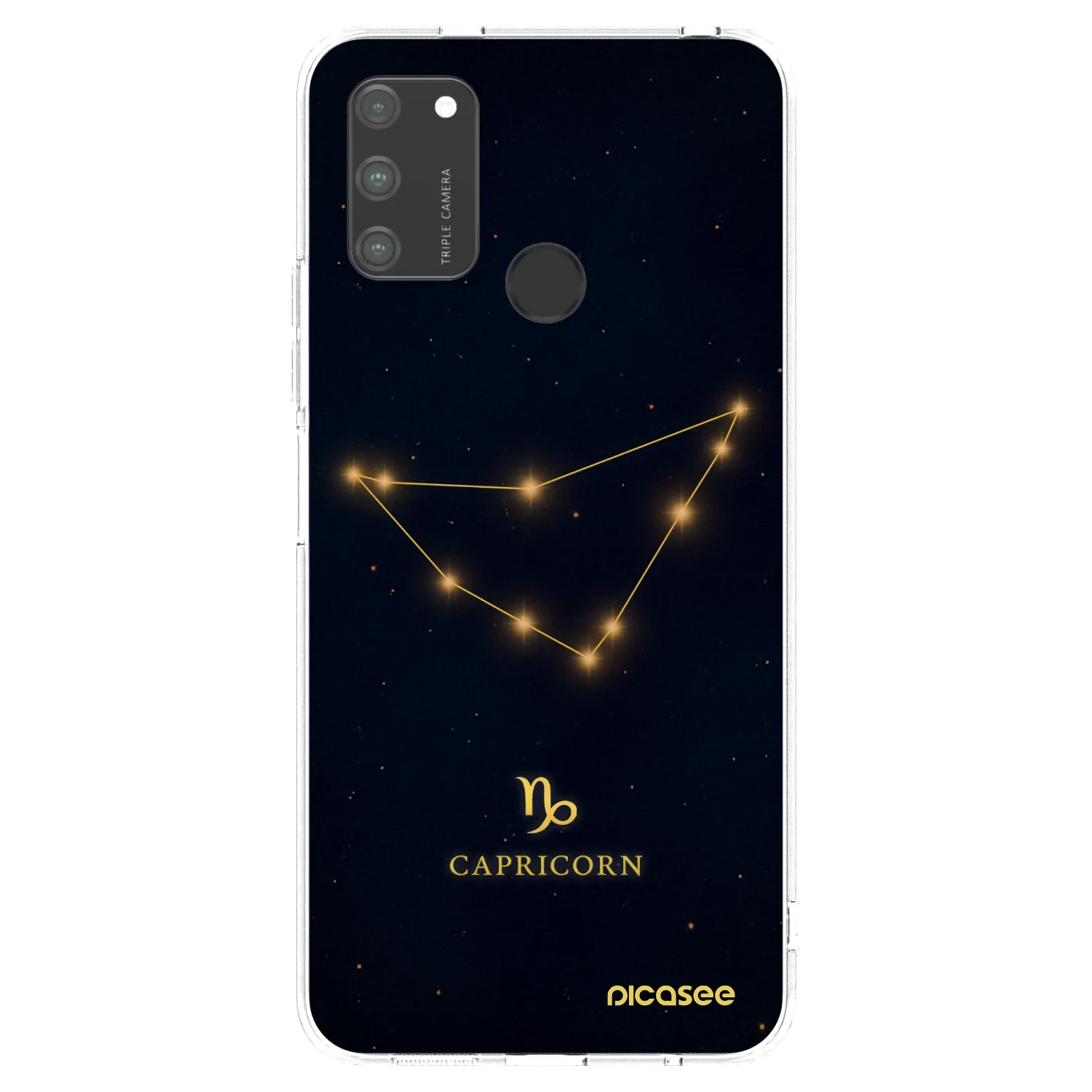 Picasee διαφανής θήκη σιλικόνης Honor 9A - CAPRICORN