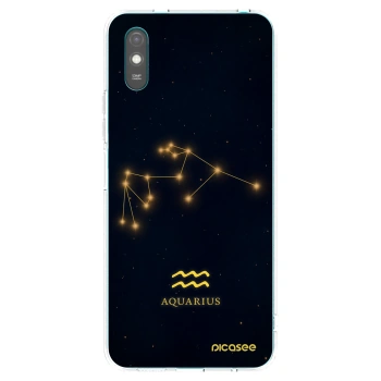 Picasee διαφανής θήκη σιλικόνης Xiaomi Redmi 9A - AQUARIUS