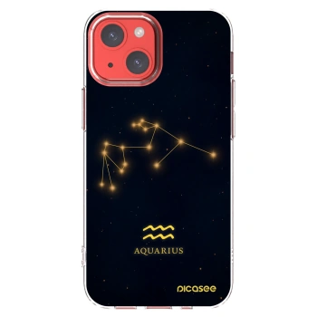 Picasee διαφανής θήκη σιλικόνης Apple iPhone 13 mini - AQUARIUS