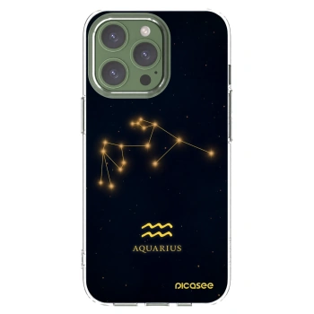 Picasee διαφανής θήκη σιλικόνης Apple iPhone 13 Pro - AQUARIUS