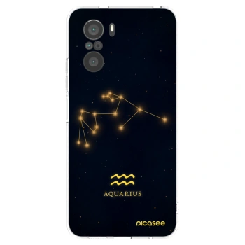 Picasee διαφανής θήκη σιλικόνης Xiaomi Poco F3 - AQUARIUS