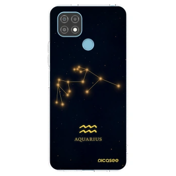 Picasee διαφανής θήκη σιλικόνης Realme C21 - AQUARIUS