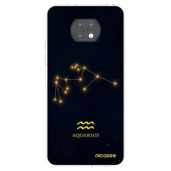 Picasee διαφανής θήκη σιλικόνης Xiaomi Redmi Note 9T - AQUARIUS