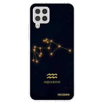 Picasee διαφανής θήκη σιλικόνης Samsung Galaxy A22 A225F 4G - AQUARIUS