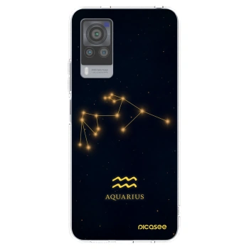 Picasee διαφανής θήκη σιλικόνης Vivo X60 Pro 5G - AQUARIUS