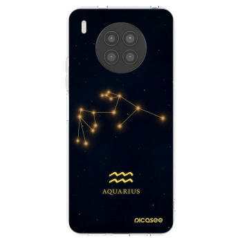 Picasee διαφανής θήκη σιλικόνης Huawei Nova 8i - AQUARIUS