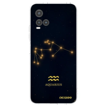 Picasee διαφανής θήκη σιλικόνης Vivo Y33s - AQUARIUS