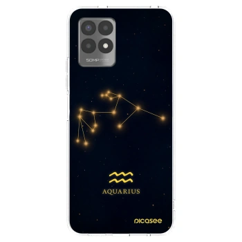 Picasee διαφανής θήκη σιλικόνης Realme 8i - AQUARIUS