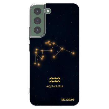 Picasee διαφανής θήκη σιλικόνης Samsung Galaxy S22+ 5G - AQUARIUS