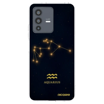 Picasee διαφανής θήκη σιλικόνης Vivo V23 5G - AQUARIUS
