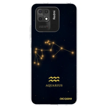Picasee διαφανής θήκη σιλικόνης Xiaomi Redmi 10C - AQUARIUS
