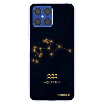 Picasee διαφανής θήκη σιλικόνης Honor X8 4G - AQUARIUS