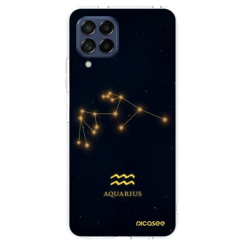 Picasee διαφανής θήκη σιλικόνης Samsung Galaxy M53 5G - AQUARIUS