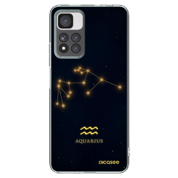 Picasee διαφανής θήκη σιλικόνης Xiaomi Redmi Note 11 Pro+ 5G - AQUARIUS
