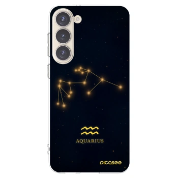 Picasee διαφανής θήκη σιλικόνης Samsung Galaxy S23+ 5G - AQUARIUS