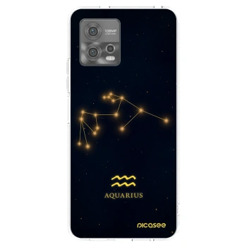 Picasee διαφανής θήκη σιλικόνης Motorola Moto G72 - AQUARIUS