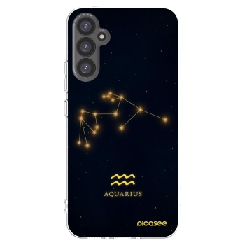 Picasee διαφανής θήκη σιλικόνης Samsung Galaxy A34 5G A346B - AQUARIUS