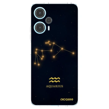Picasee διαφανής θήκη σιλικόνης Xiaomi Poco F5 - AQUARIUS