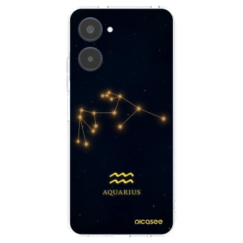 Picasee διαφανής θήκη σιλικόνης Realme 10 4G - AQUARIUS