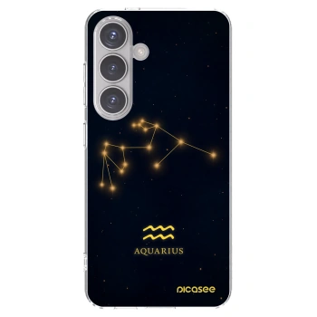 Picasee διαφανής θήκη σιλικόνης Samsung Galaxy S24 S921B 5G - AQUARIUS