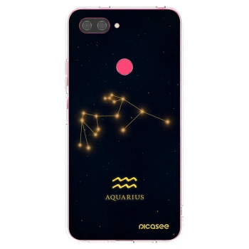Picasee διαφανής θήκη σιλικόνης Xiaomi Mi 8 Lite - AQUARIUS