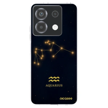 Picasee διαφανής θήκη σιλικόνης Xiaomi Poco X6 - AQUARIUS