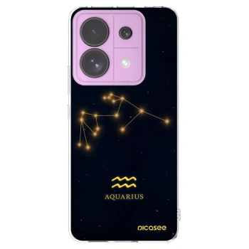 Picasee διαφανής θήκη σιλικόνης Xiaomi Redmi Note 13 Pro 5G - AQUARIUS