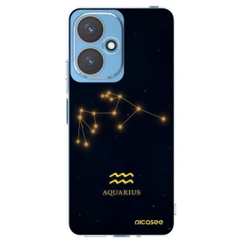Picasee διαφανής θήκη σιλικόνης Xiaomi Redmi 13C 5G - AQUARIUS
