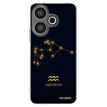 Picasee διαφανής θήκη σιλικόνης Xiaomi Redmi 13 4G - AQUARIUS
