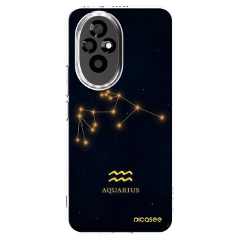 Picasee διαφανής θήκη σιλικόνης Honor 200 Pro 5G - AQUARIUS