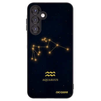 Picasee Μαύρη θήκη σιλικόνης για Samsung Galaxy A16 5G - AQUARIUS
